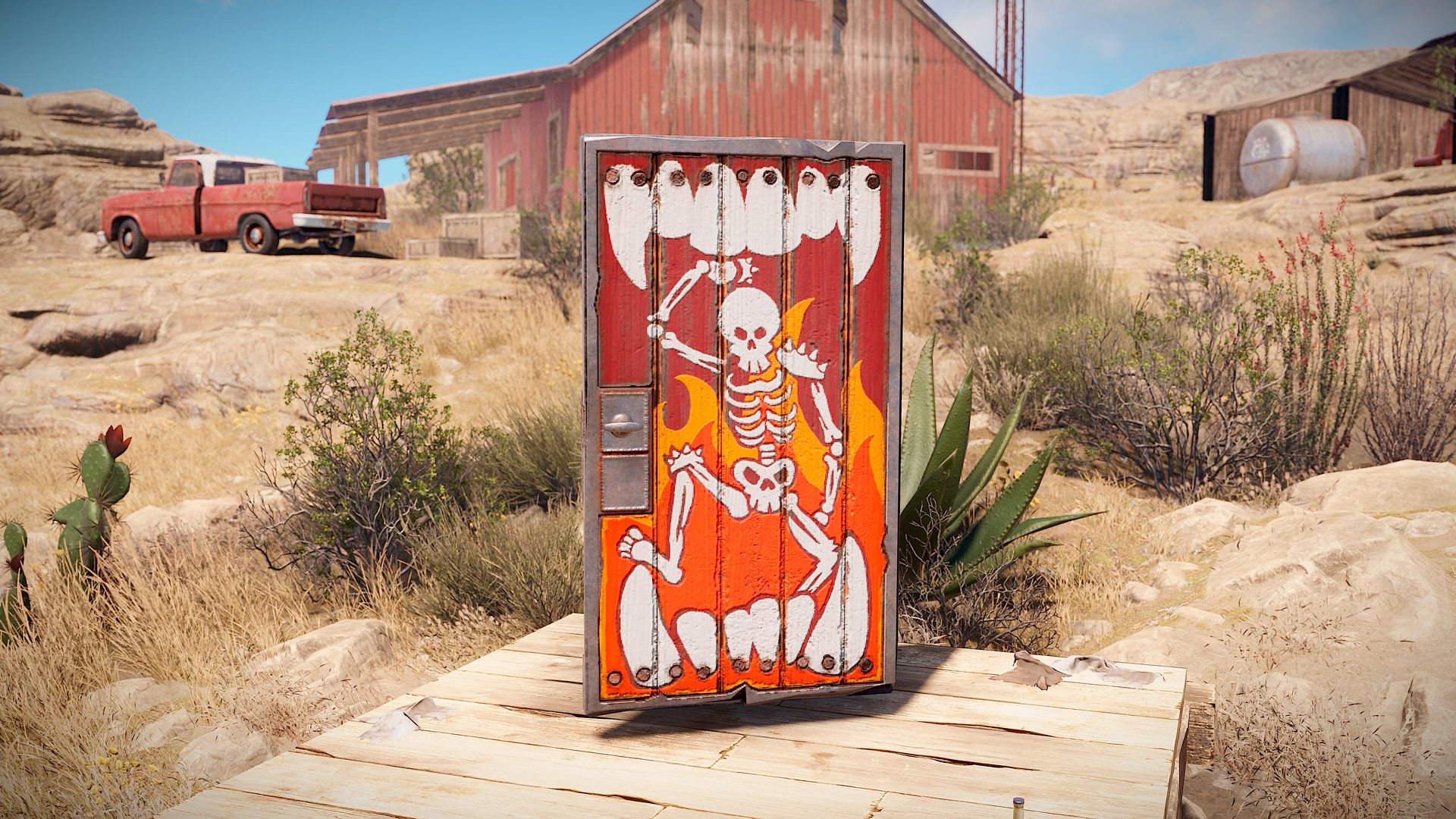 Brothers of Fire Wooden Door thumbnail 7