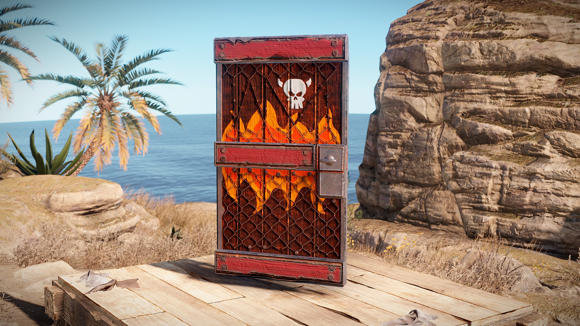Brothers of Fire Wooden Door thumbnail 8