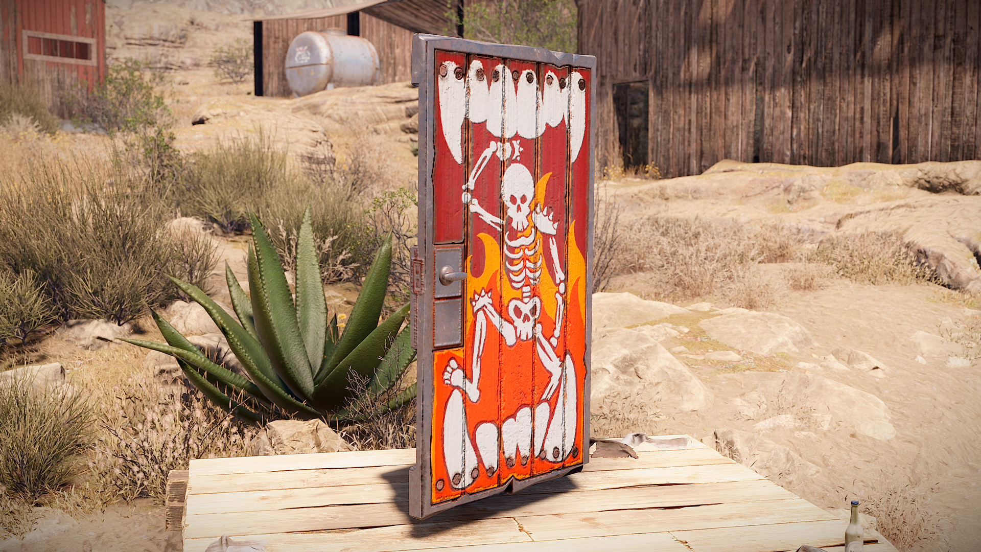 Brothers of Fire Wooden Door thumbnail 11