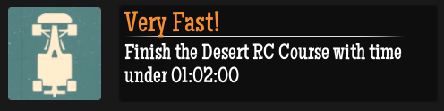 How to get the "Very Fast!" achievement image 1