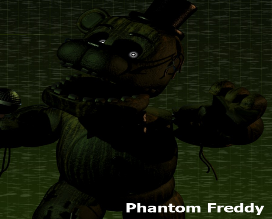 FNAF 3- phantom animatronics  Five nights at freddy's, Fnaf, Five night