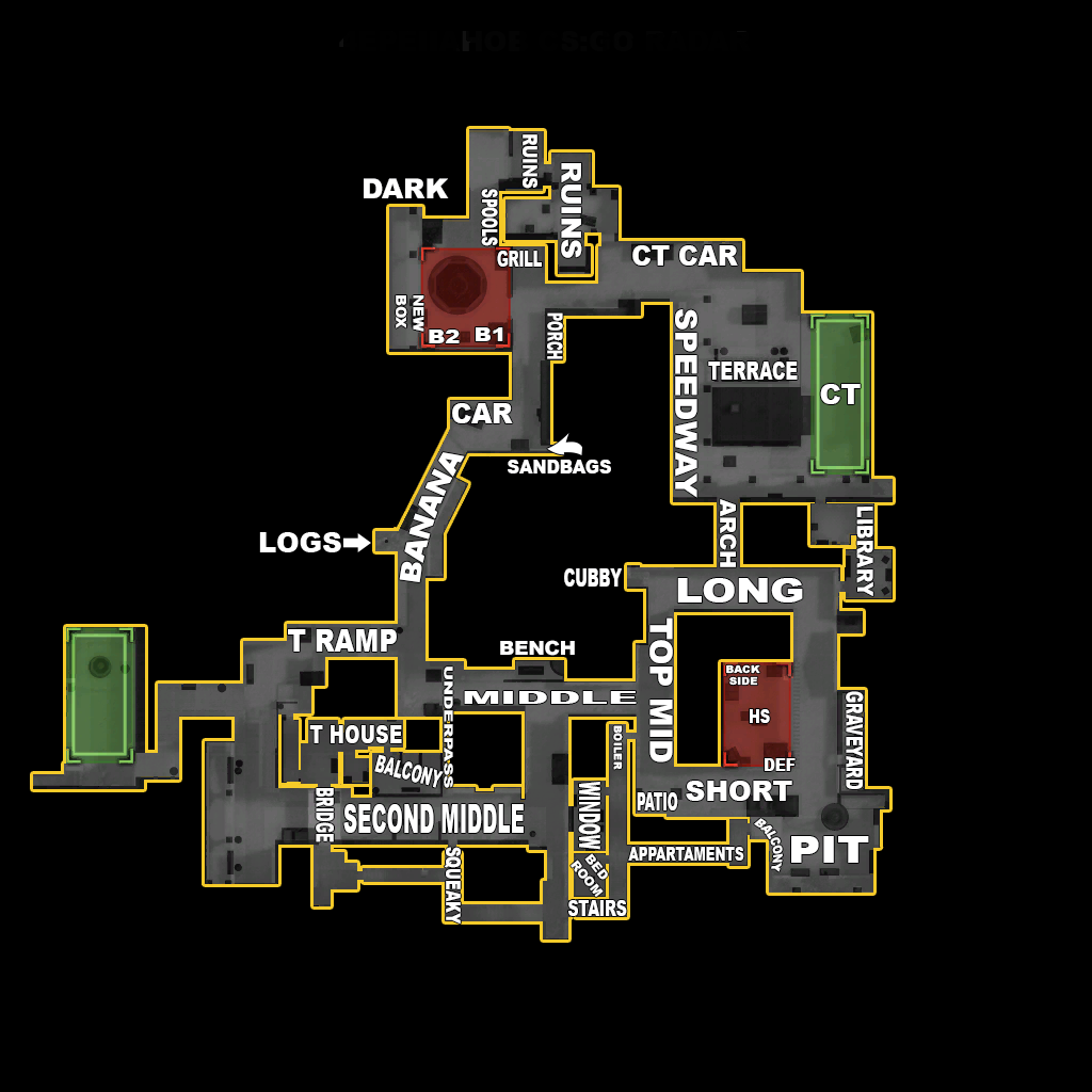 Steam Community :: Guide :: карты csgo с позициями