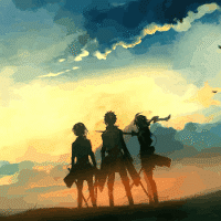 | Friends | Attack On Titan |