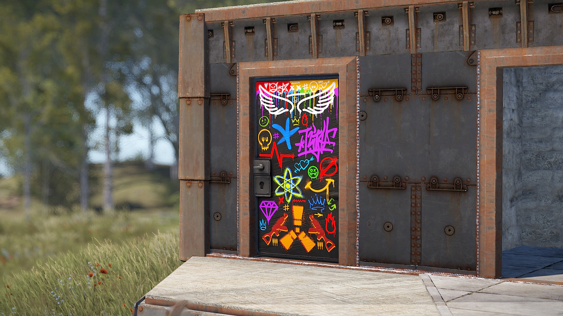 Spraycan Sheet Metal Door thumbnail 4