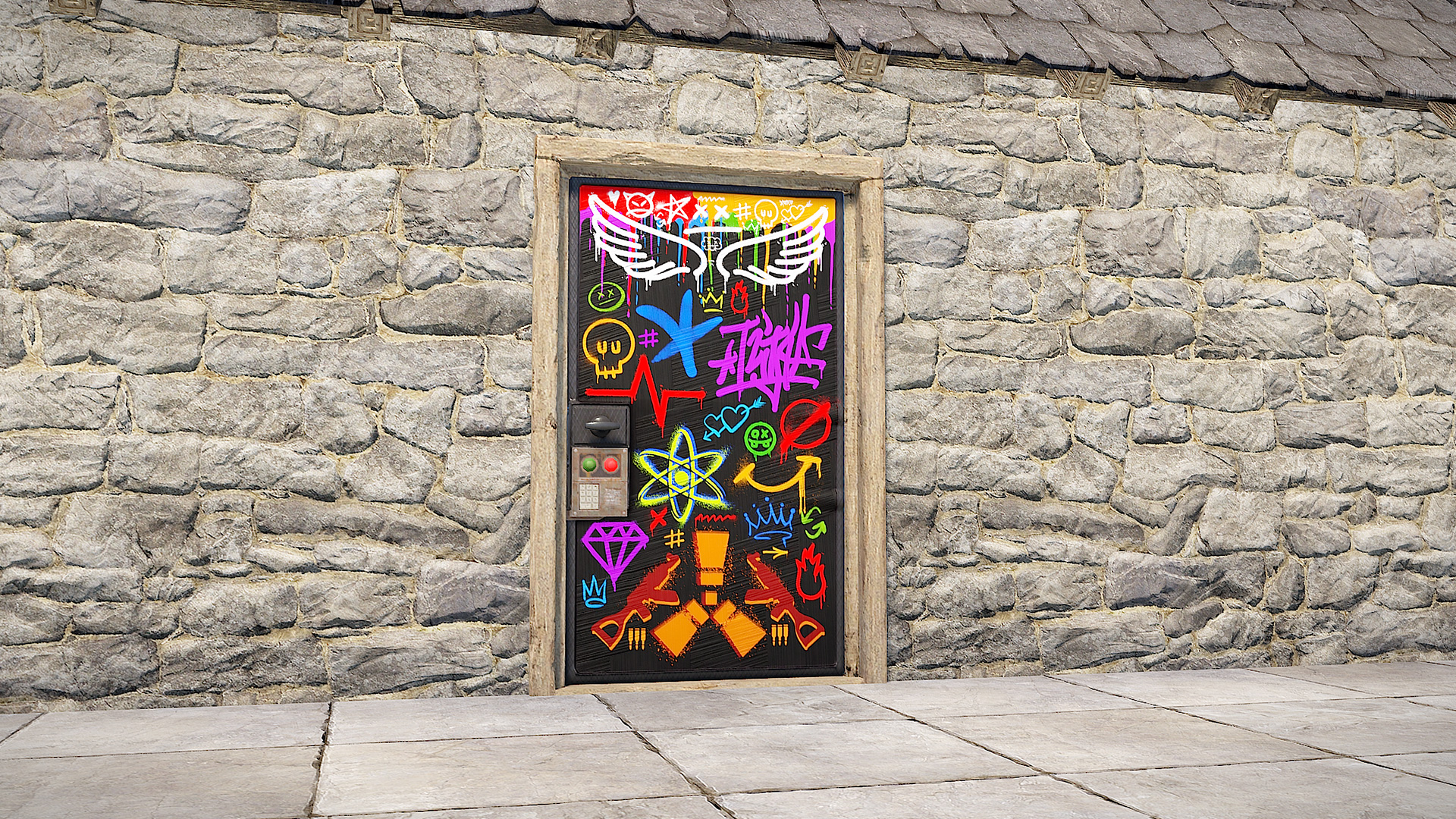 Spraycan Sheet Metal Door thumbnail 3