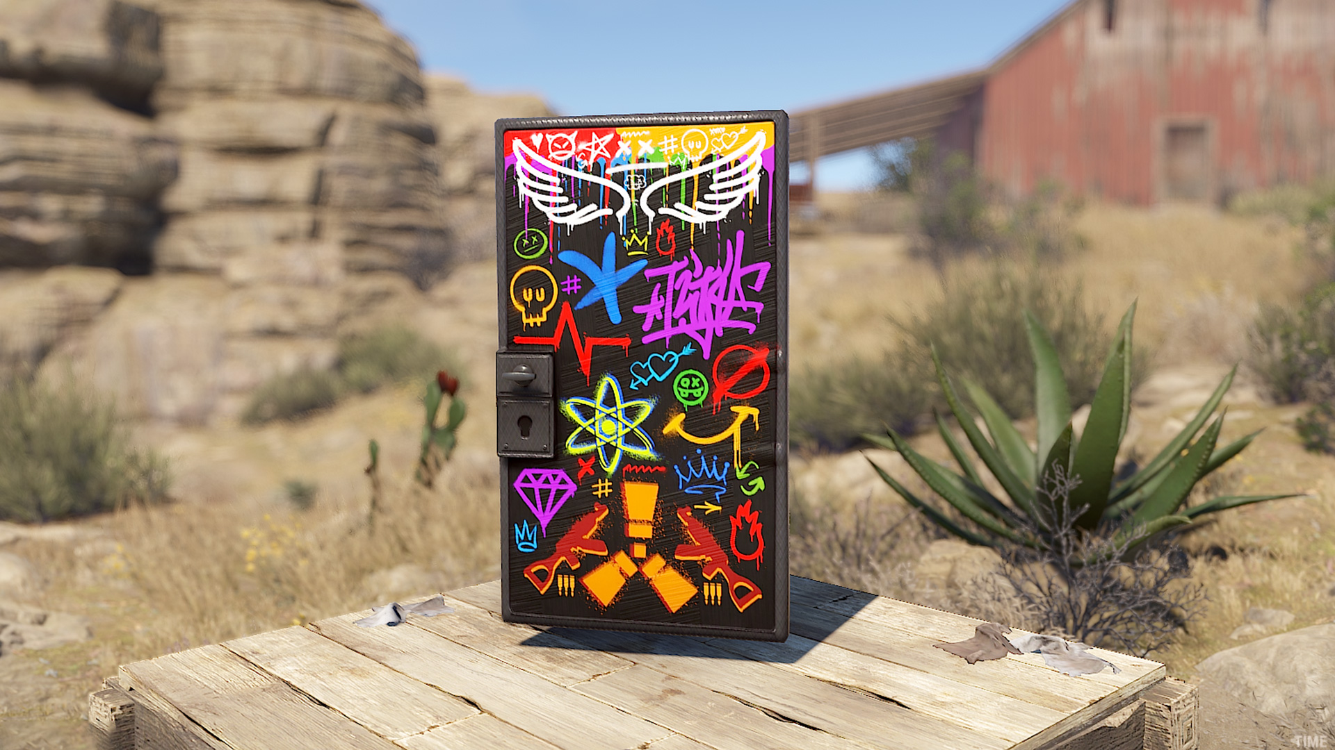 Spraycan Sheet Metal Door screenshot 1