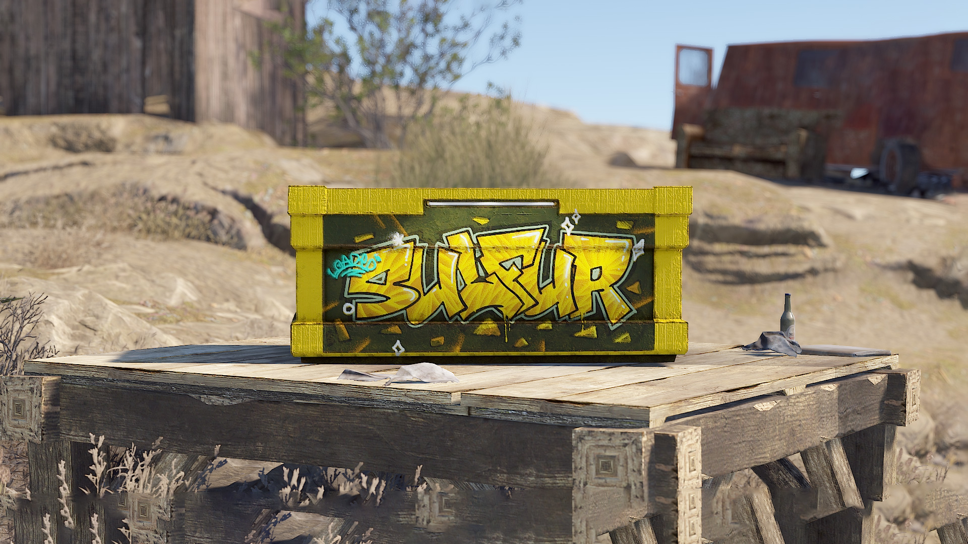 Graffiti Sulfur Storage thumbnail 3