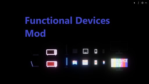 Functional devices Mod people Playground