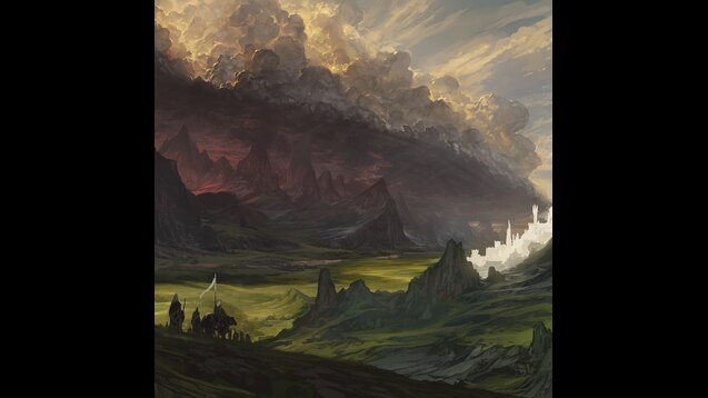 Mobile wallpaper: Minas Tirith, The Lord Of The Rings, Fantasy