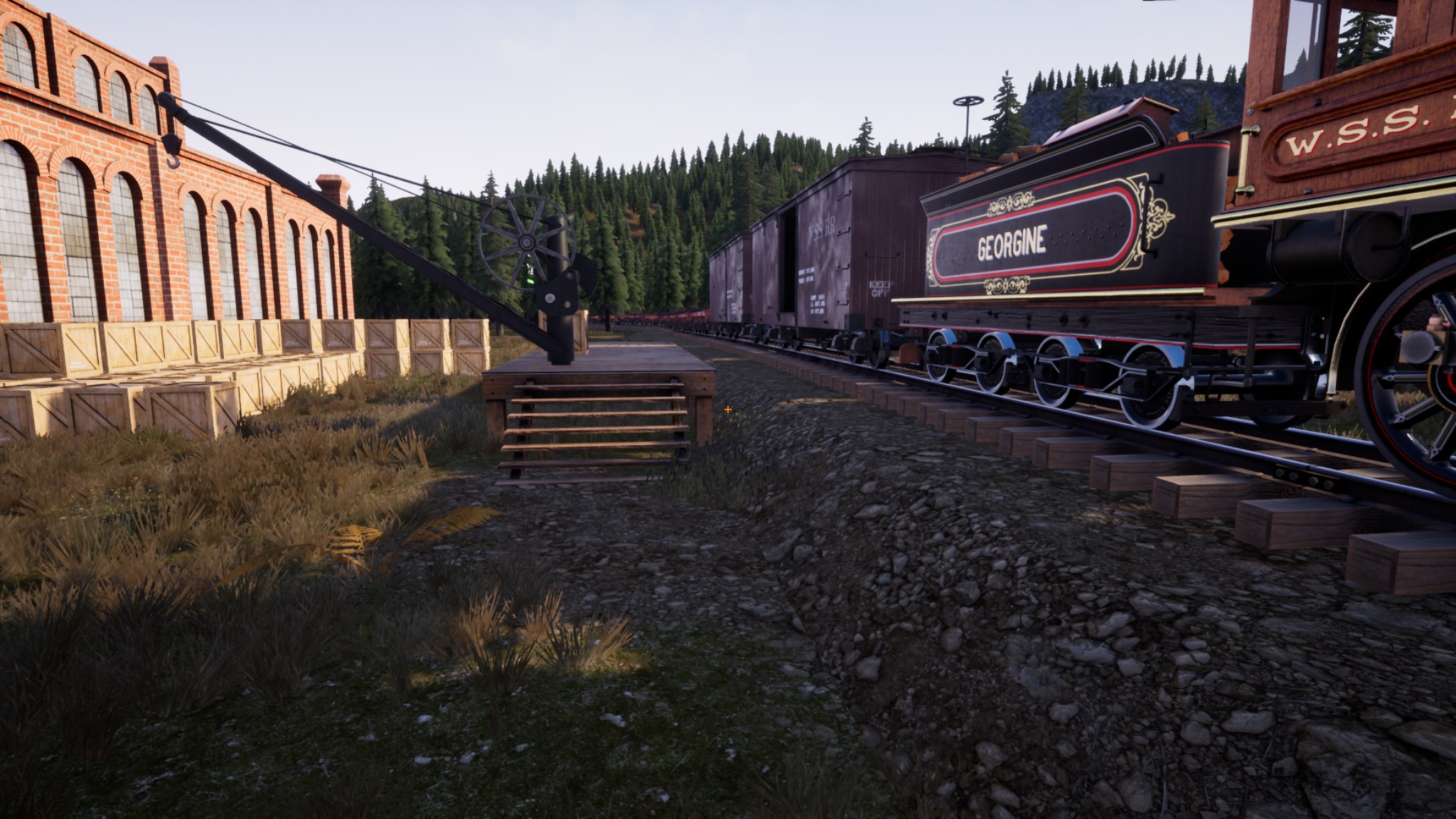 Steam Community :: Guide :: Boxcar Loading Platform: How to Build Your Rail
