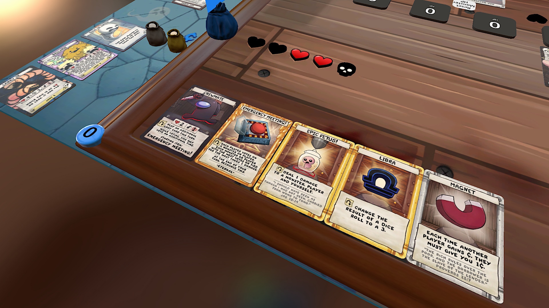 The Binding of Isaac Four Souls Card Game Featuring 3 Exclusive Cards 