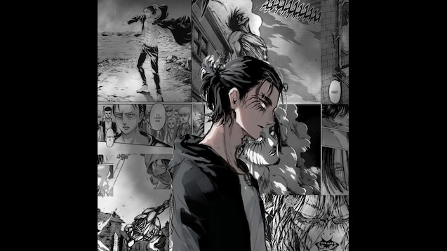 AOT Eren Yeager manga wallpaper: Bạn yêu thích truyện tranh Tấn công Titan? Hãy thưởng thức những tác phẩm điêu khắc trên giấy về Eren Yeager. Sức mạnh và quyết tâm của anh ta trong cuộc chiến sinh tồn đầy kịch tính sẽ đưa bạn vào một thế giới hoàn toàn mới.
