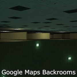 I found The Backrooms on Google maps #short #scary #googlemaps