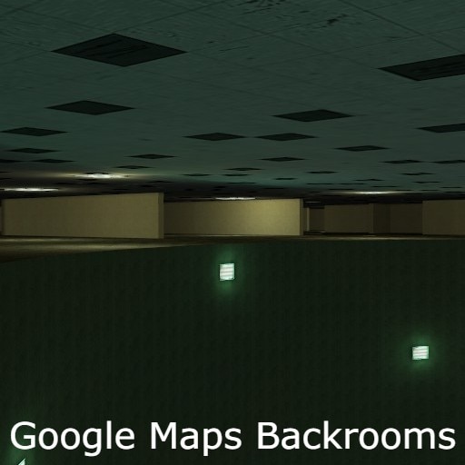 Google Maps Backrooms Recreation