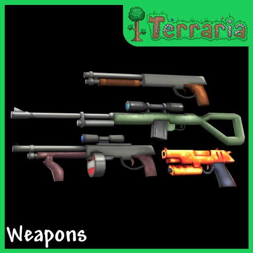 Terraria guns and guns фото 19