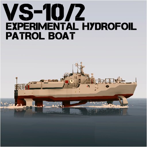 Vs 10 2 Experimental Hydrofoil Patrol Boat Skymods