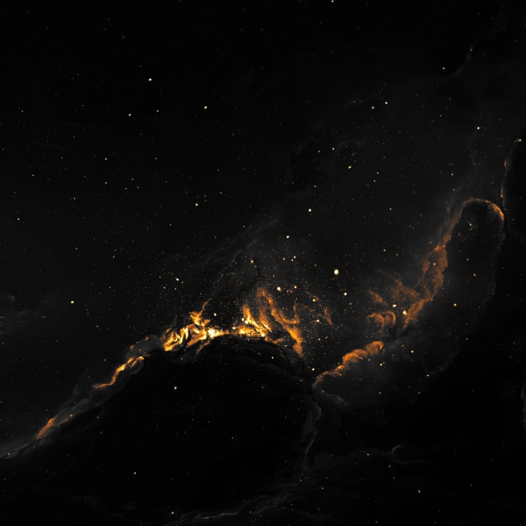 Gold Sparkle Nebula Alternative