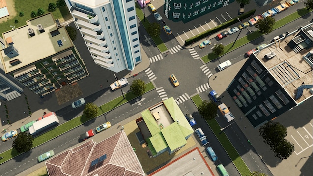 The more I look at the wear on roads in Cities: Skylines II the less I like  it. Compared to real life they contrast more, get darker when they overlap,  and wear