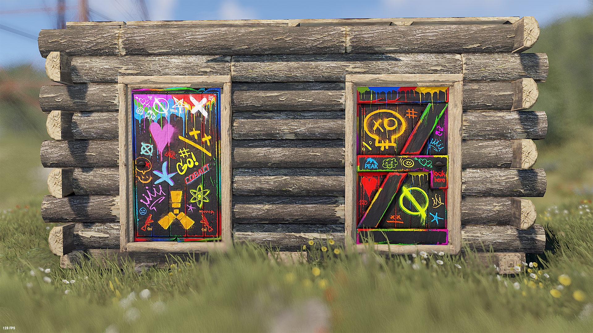 Spraycan Wooden Door screenshot 1