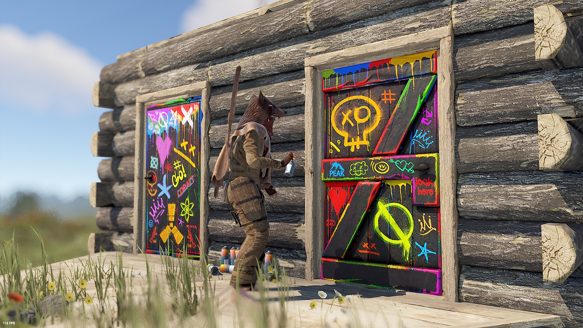 Spraycan Wooden Door thumbnail 3