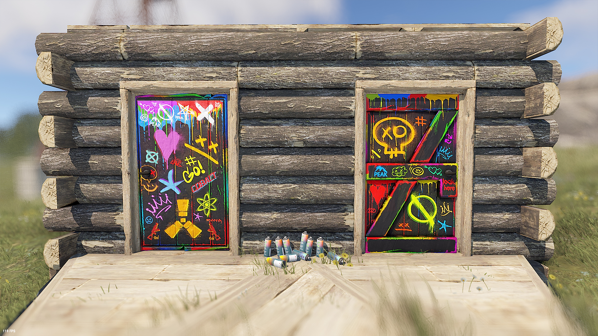 Spraycan Wooden Door thumbnail 5