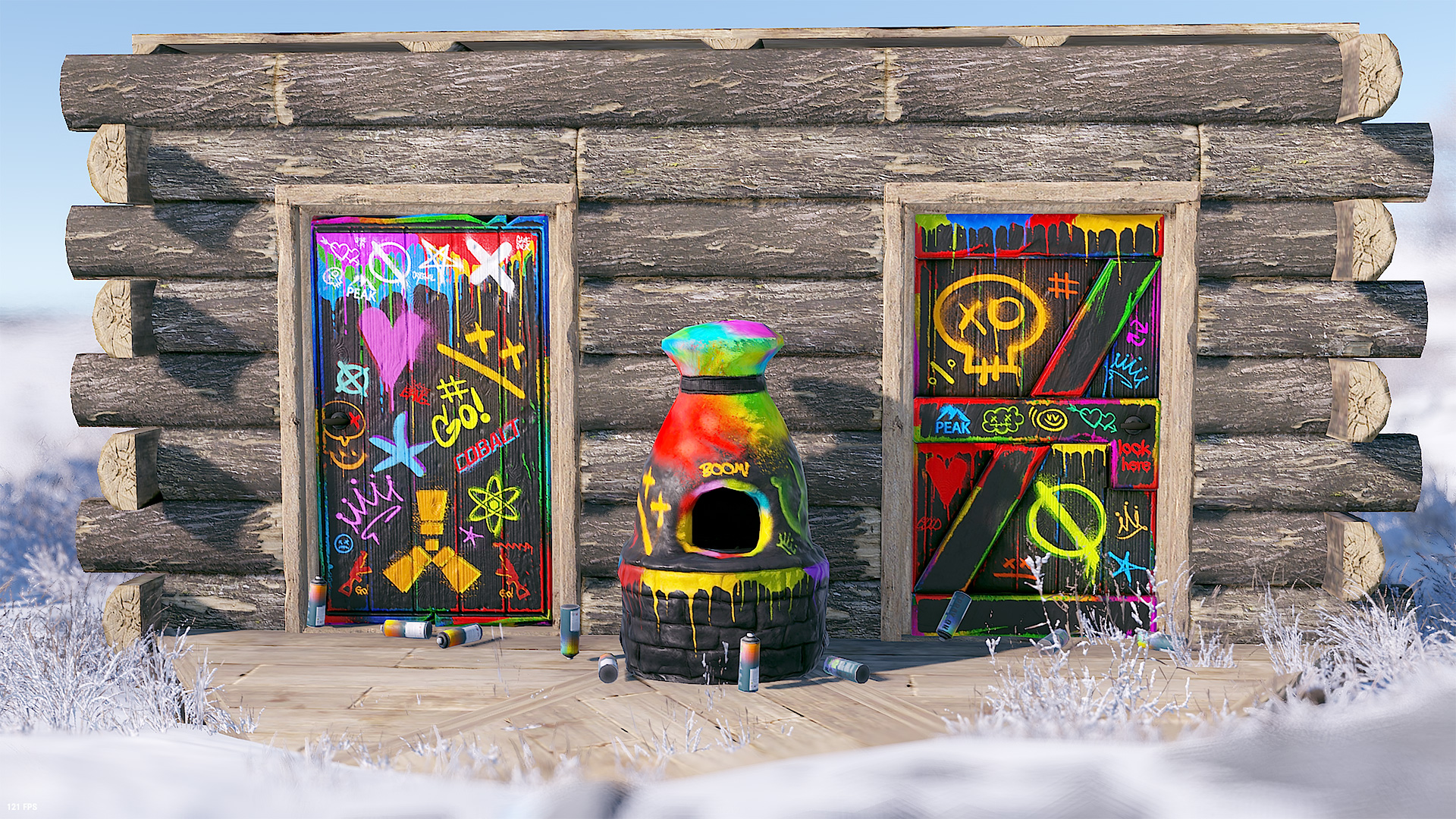 Spraycan Wooden Door thumbnail 4