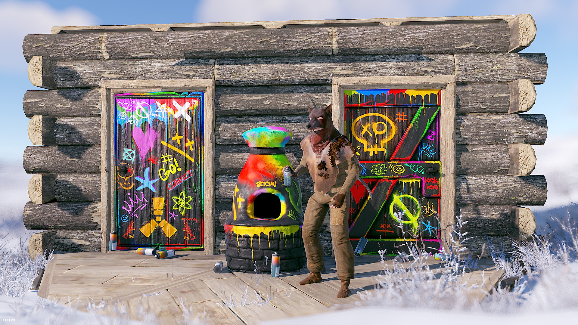 Spraycan Wooden Door thumbnail 6