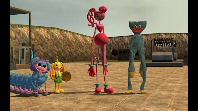 I BECAME NEW PJ PUG-A-PILLAR POPPY PLAYTIME CHAPTER 2 In Garry's Mod! 