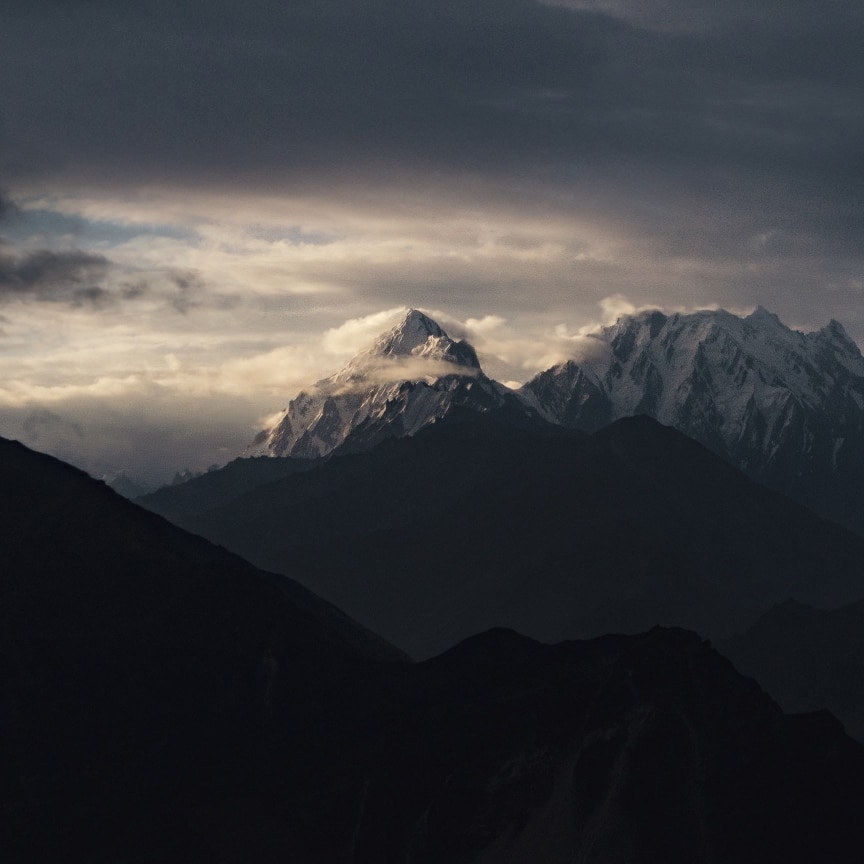 Mountain Sunset - Hunza Valley