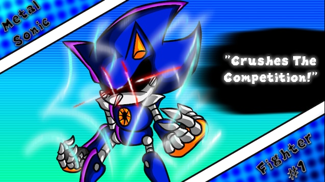 Neo Metal Sonic over Mecha Sonic [Sonic 3 A.I.R.] [Mods]