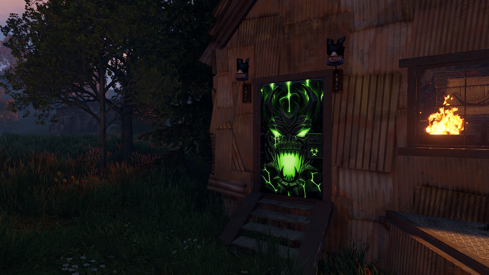 Toxic Dragon Metal Door thumbnail 6