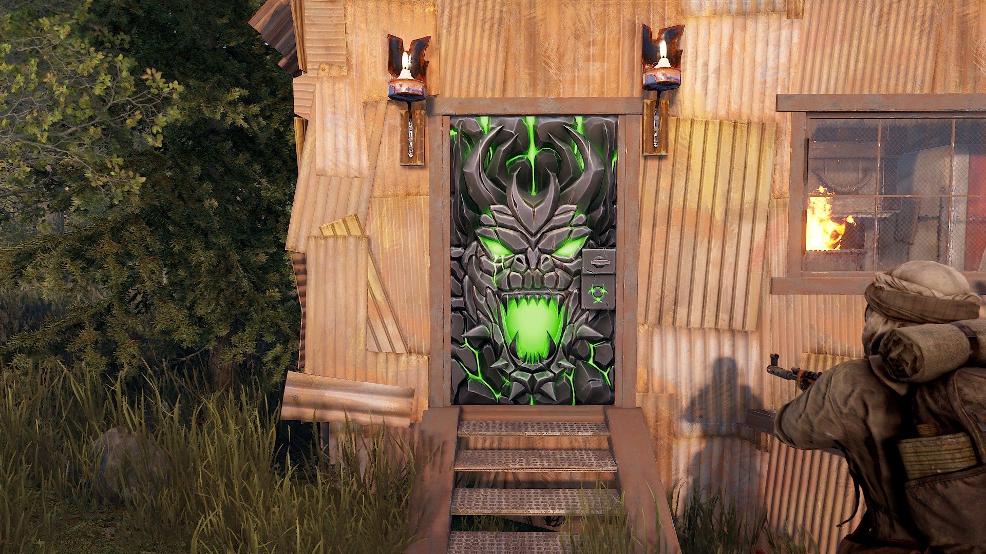 Toxic Dragon Metal Door thumbnail 8