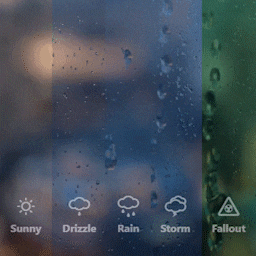 All-in-one Raindrops Night