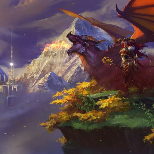 Steam Workshop::World Of Warcraft Dragonflight Alexstrasza 4K Live Wallpaper