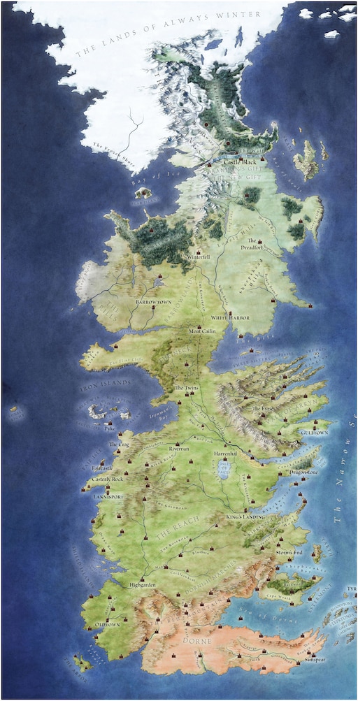 westeros map complete