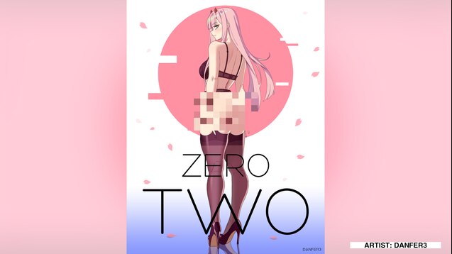 Steam Workshop::zero two (hidden nfsw)