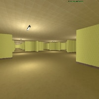 I noclipped into a backrooms level, it looks like a distorted gym : r/ backrooms
