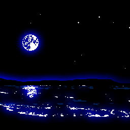 Bioluminescence plankton