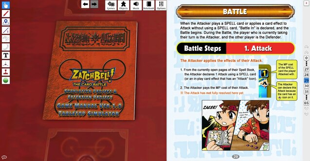 Steam Workshop::Zatch Bell: The Card Battle Online (SET 11 NOW AVAILABLE)