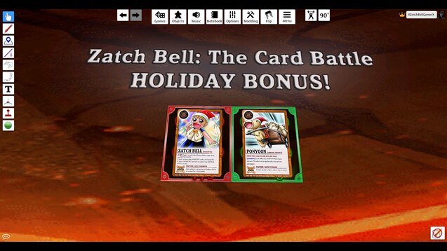 Steam Workshop::Zatch Bell: The Card Battle Online (SET 11 NOW