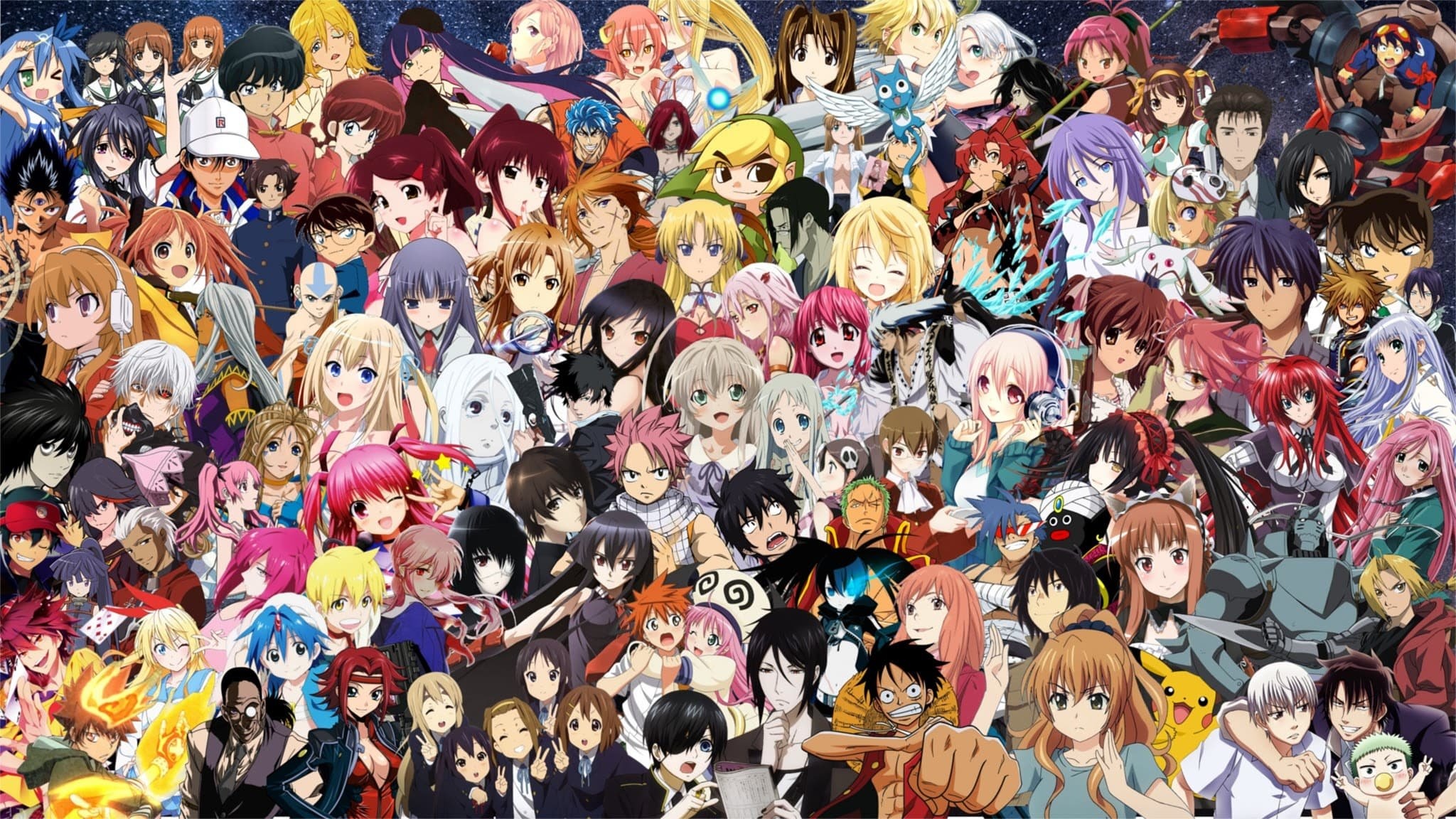 Wallpaper girls, collage, anime, guy, hyakuren no haou to seiyaku no  valkyria for mobile and desktop, section сёнэн, resolution 2200x1536 -  download