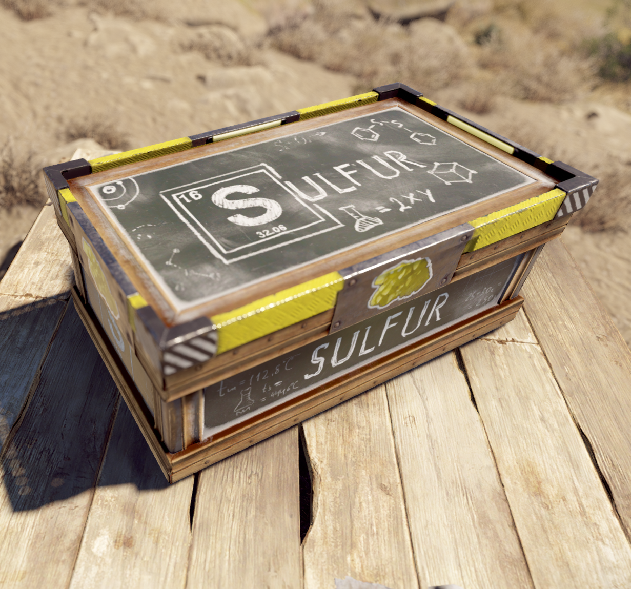 Scientific Sulfur Storage screenshot 1