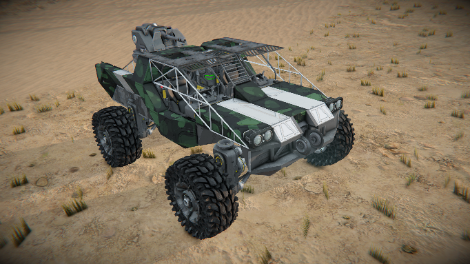 Green Team Jeep – Autocannon