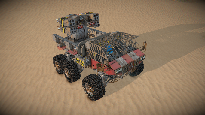Red Team Truck – Rocket Launcher