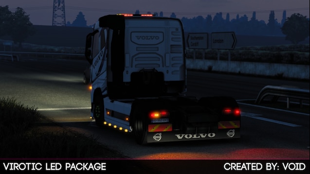 Melankoli chauffør Forberedende navn Steam Workshop::[ETS2] Virotic LED Package