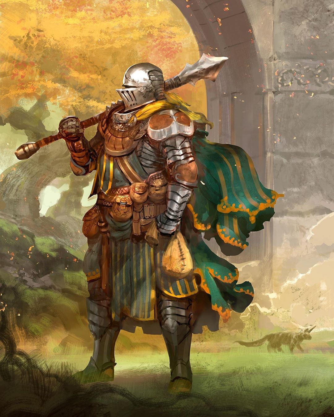 Do we have calcs for Silhouette Knights from Knight's & Magic?