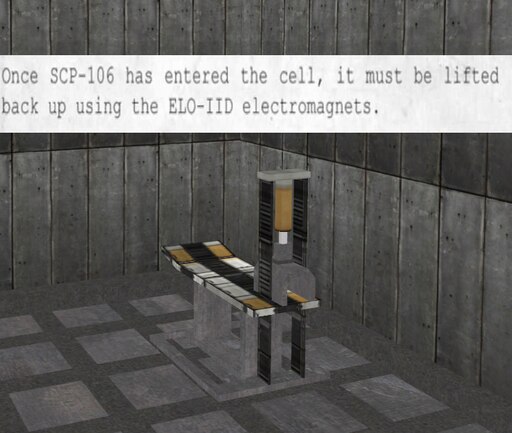 I made a Redesign of the SCP-106 chamber (Femur Breaker and guide