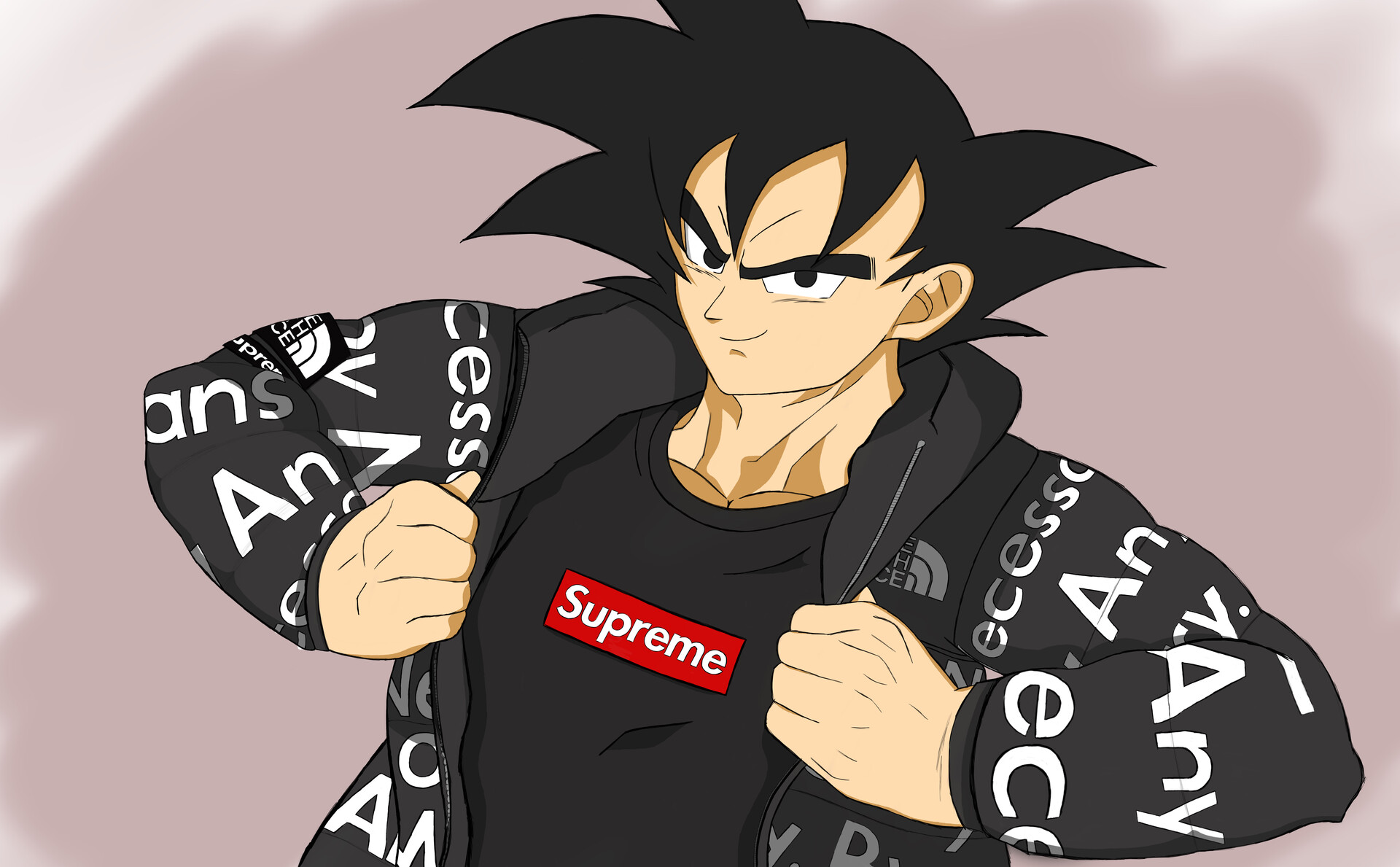 Гоку мем. Гоку Суприм. Сон Гоку Supreme. Дрилл Гоку