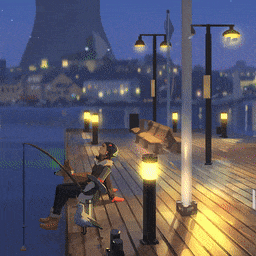 Fishing By The Docks [4K]