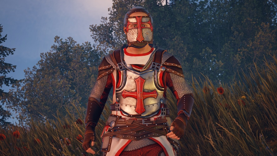 Knights Templar Facemask - image 2